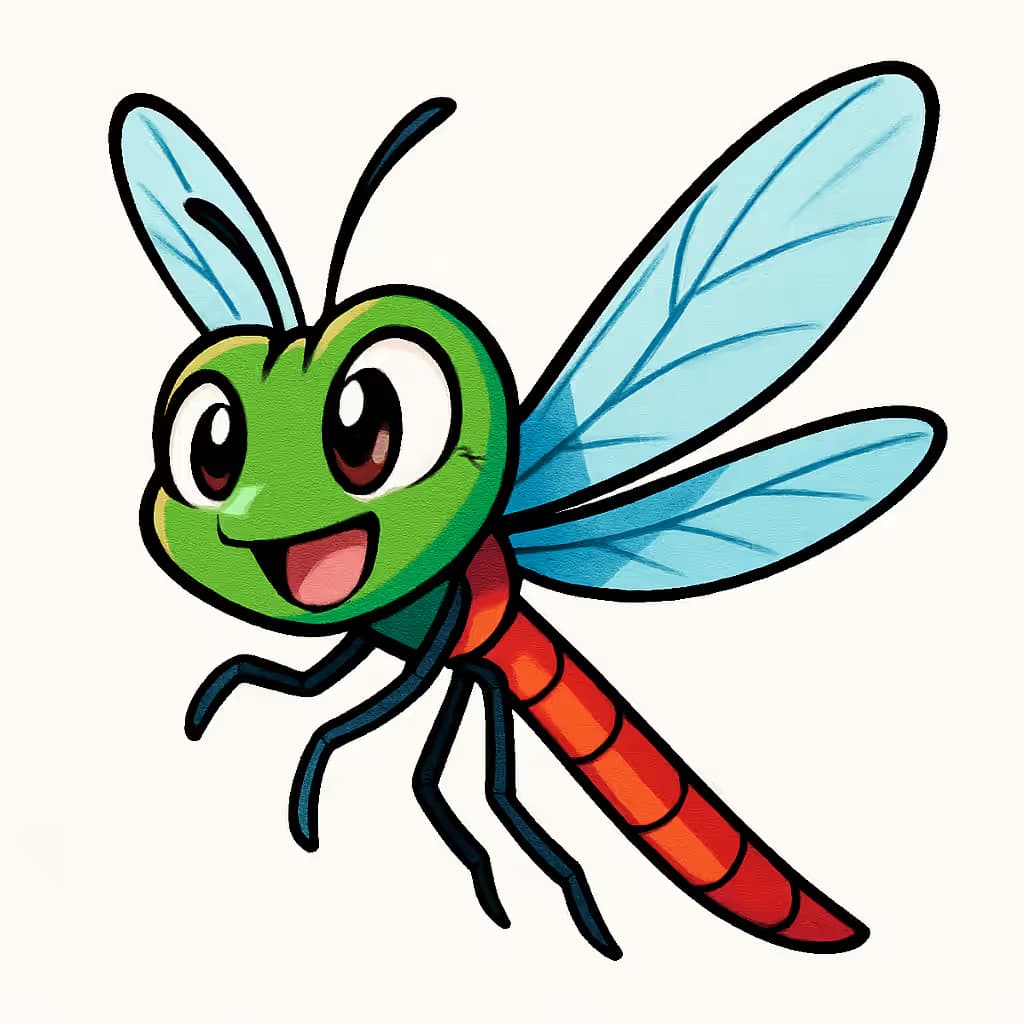 トンボタトゥー アニメ風デザインで希望を描く