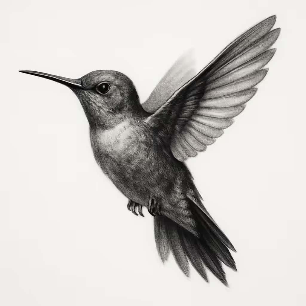 ハチドリのタトゥー | 自由と希望の象徴