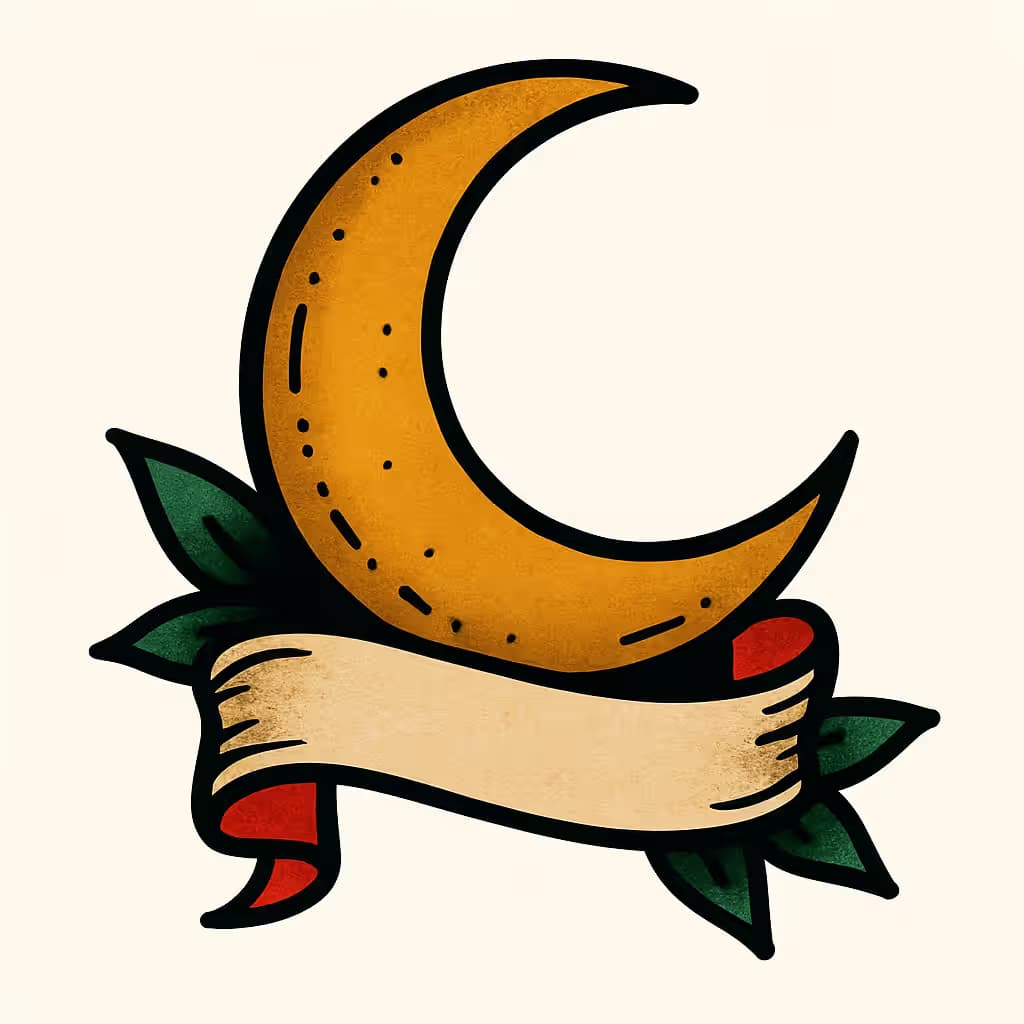 ムーンタトゥー(moon tattoo)クラシックデザイン