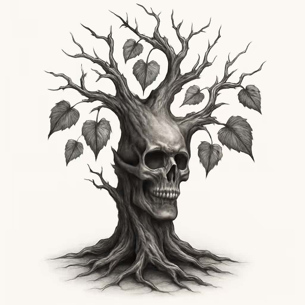 毒樹タトゥー | 危険と神秘のタトゥーアイデア