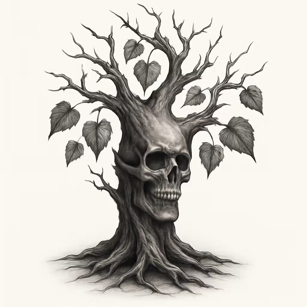 Tatouage Arbre Empoisonné : Mystère & Complexité
