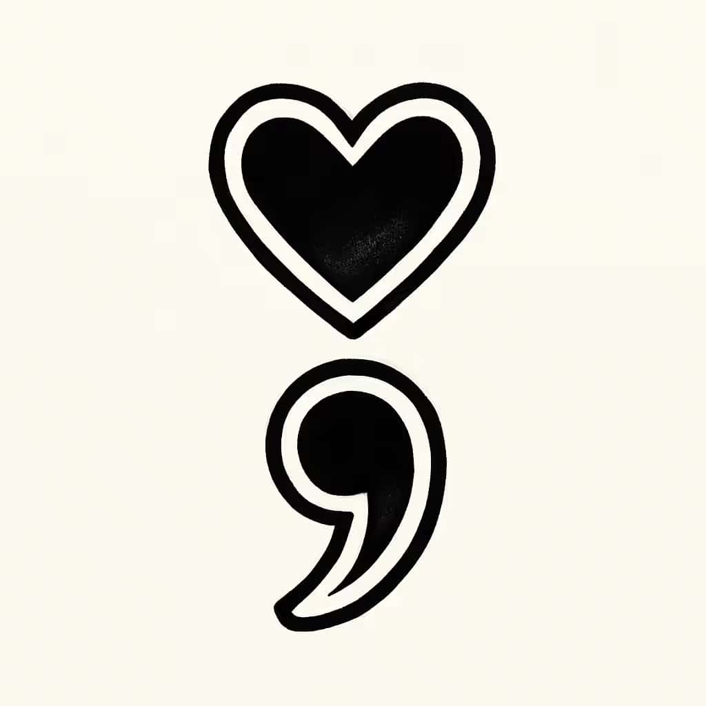 セミコロン・タトゥー | 希望と心の強さを刻む