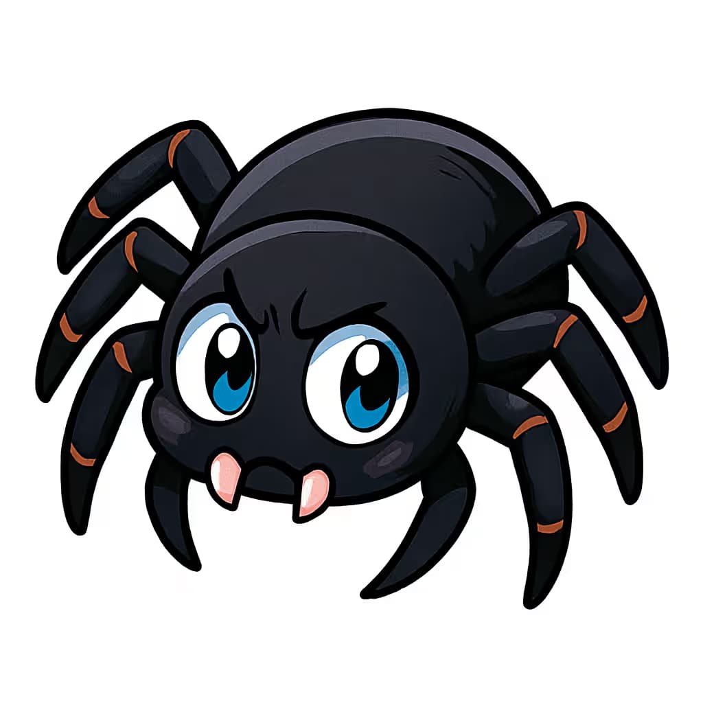 スパイダー タトゥー | アニメ風可愛いデザイン