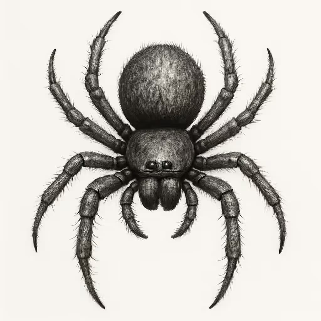 スパイダー タトゥー:リアリズムで魅せる芸術的細密画