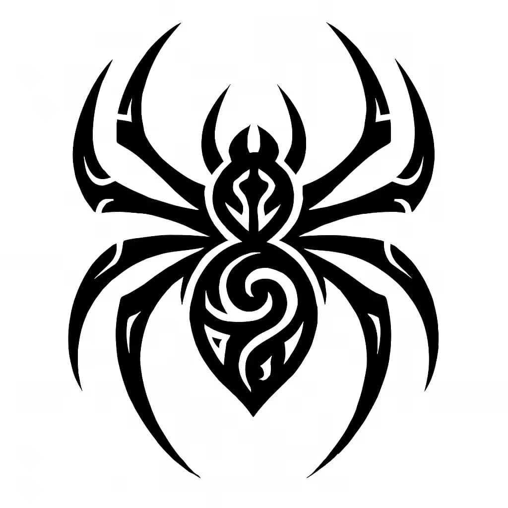 スパイダー タトゥー | トライバルデザインの魅力