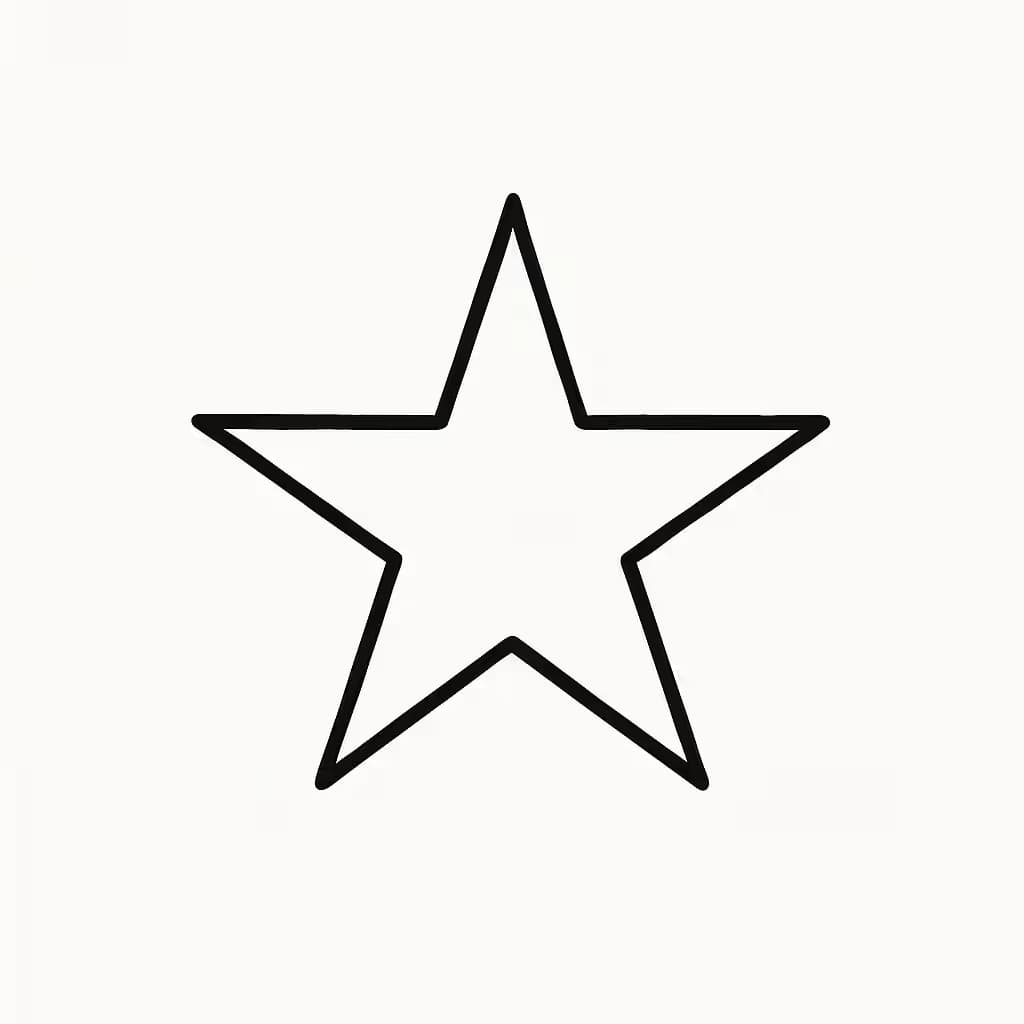 スタータトゥー極小デザイン | ミニマルな輝き