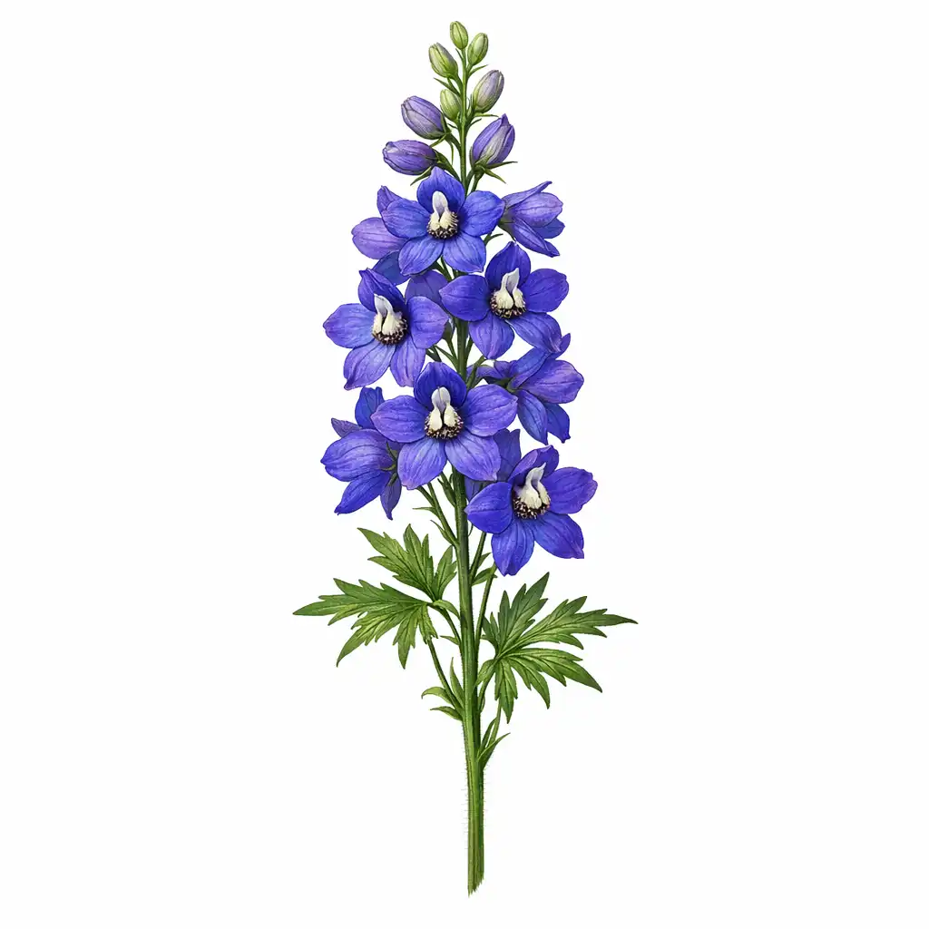 7月 - 飛燕草